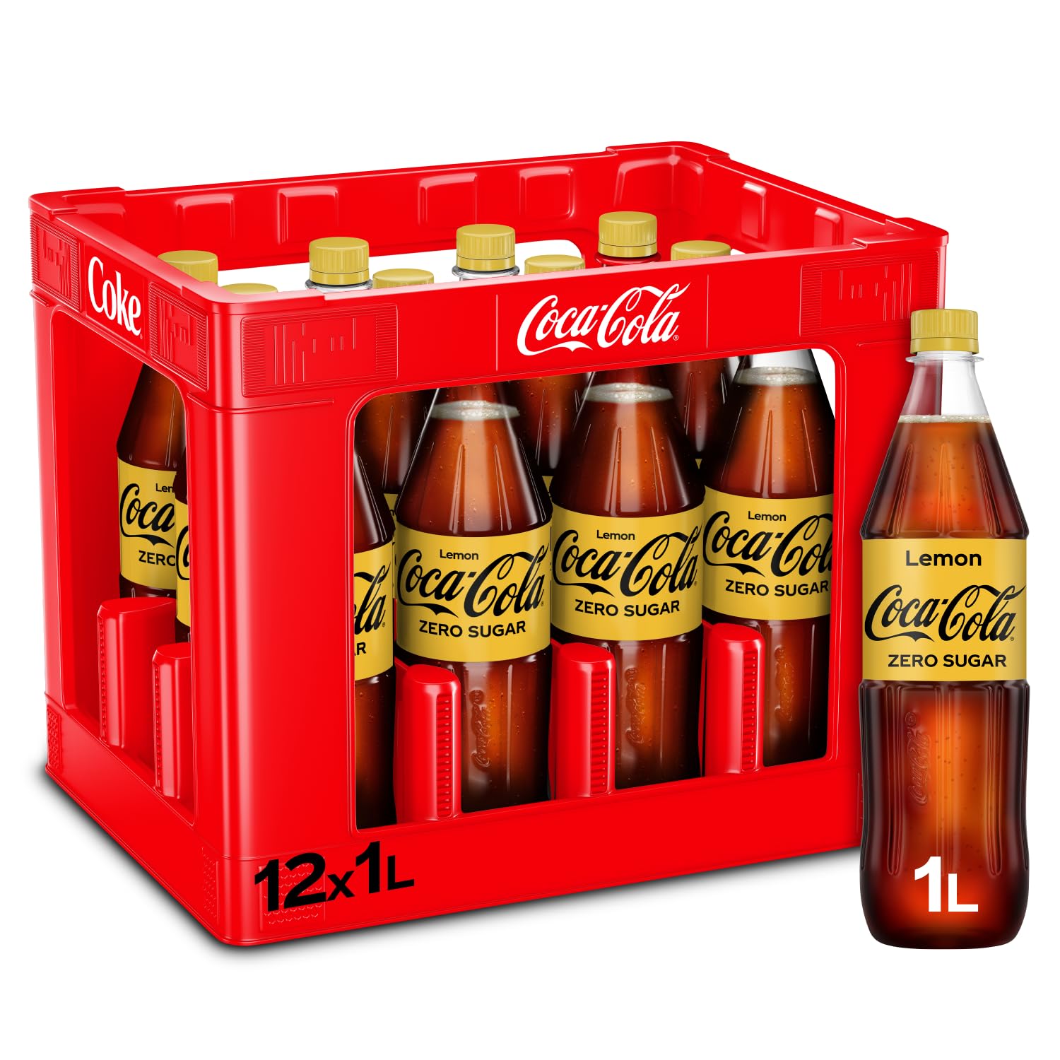 Coca-Cola Lemon Zero 12x1,0MW (MEHRWEG)