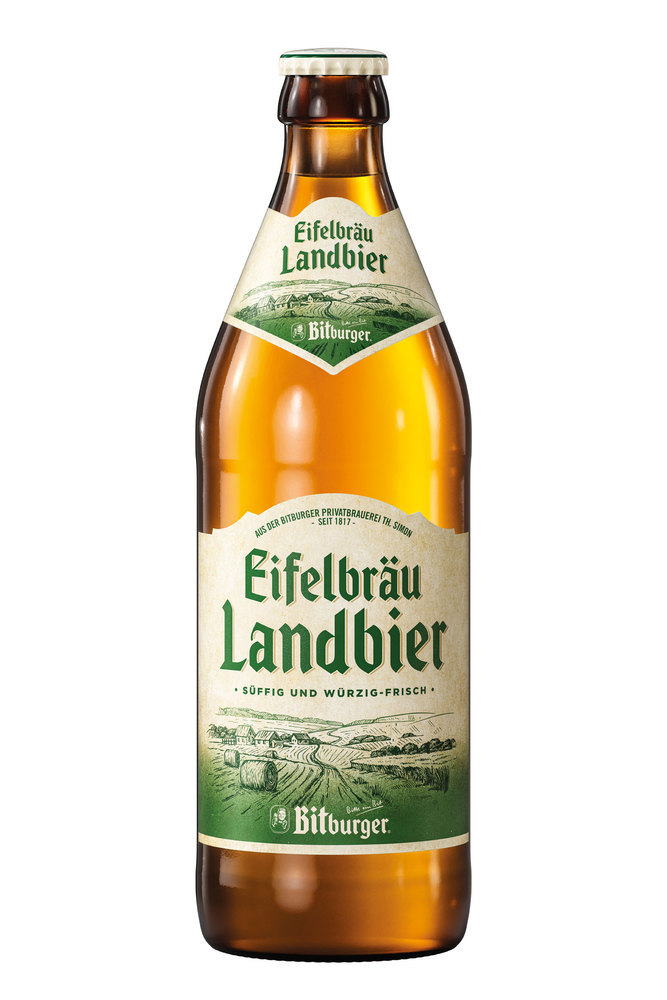 Bitburger Eifelbräu Landbier 20x0,5 MW (MEHRWEG)