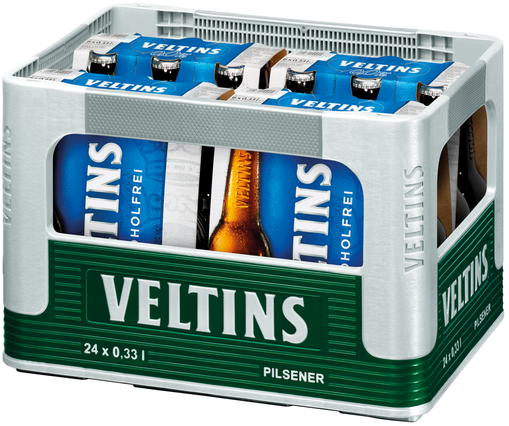 Veltins Pils Alkoholfrei 0% 4x6x0,33MW (MEHRWEG)