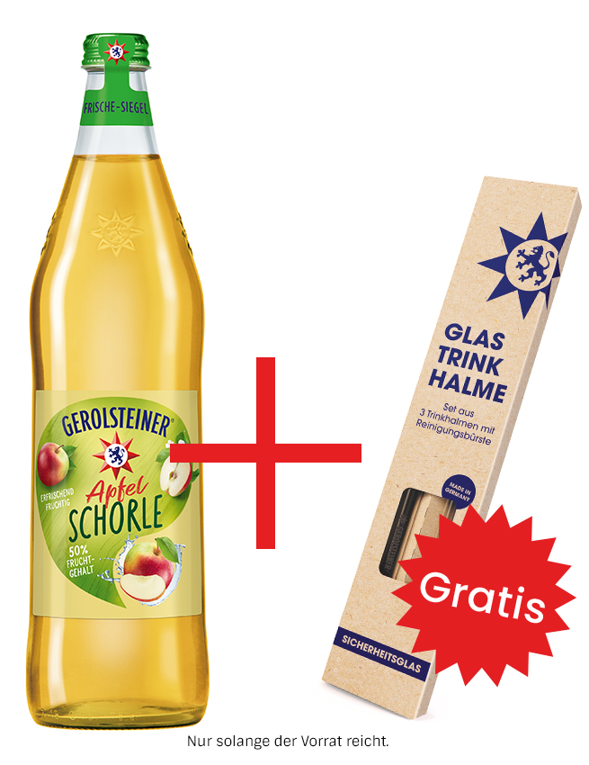 Gerolsteiner Apfelschorle 6x0,75 (MEHRWEG)