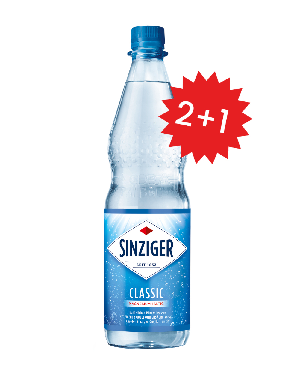 2 + 1 Aktion: Sinziger Classic 12x1,0 (Mehrweg) 2 + 1 Aktion: Sinziger Classic 12x1,0 (Mehrweg)