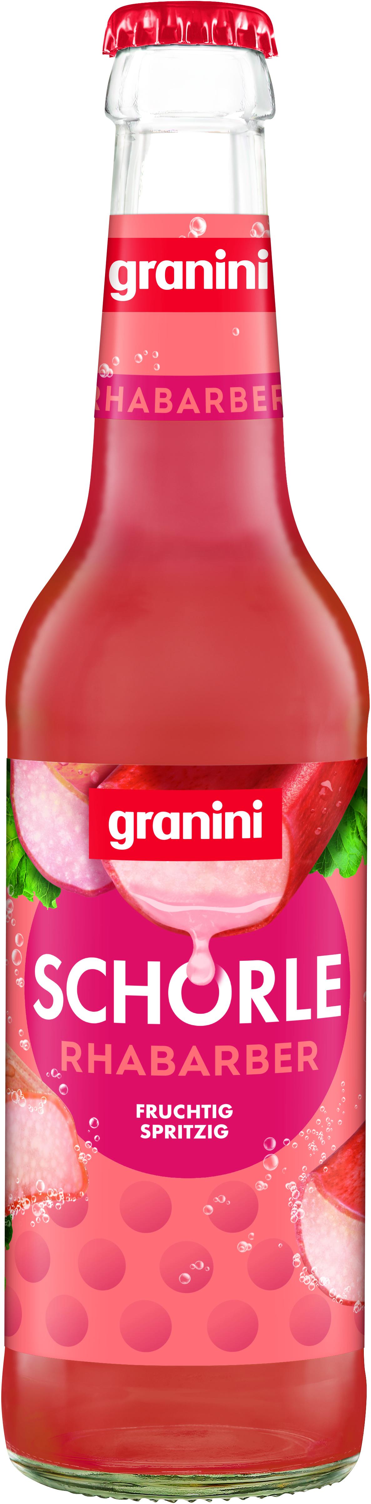 Granini Rhabarber Schorle naturtrüb 24x0,33 MW (MEHRWEG)