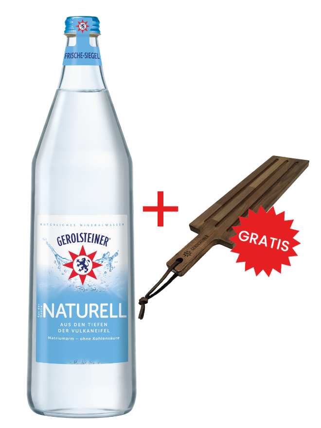 Gerolsteiner Naturell 6x1,0 MW (MEHRWEG)