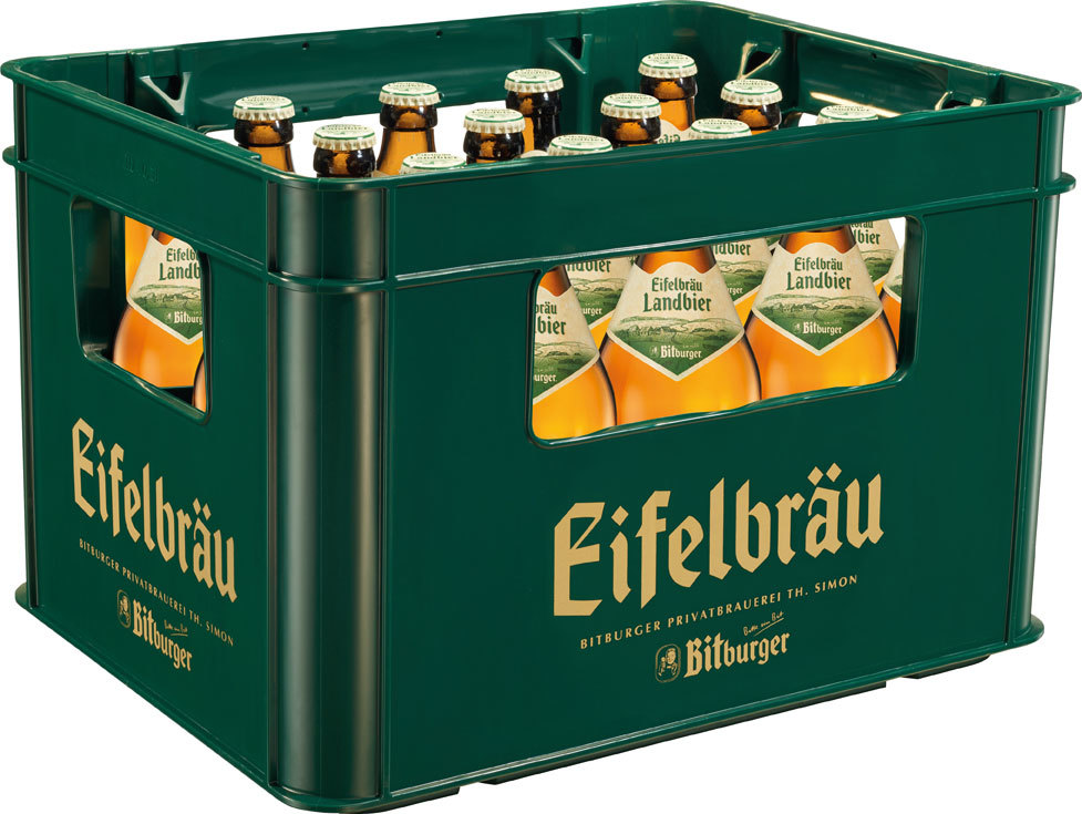 Bitburger Eifelbräu Landbier 20x0,5 MW (MEHRWEG)