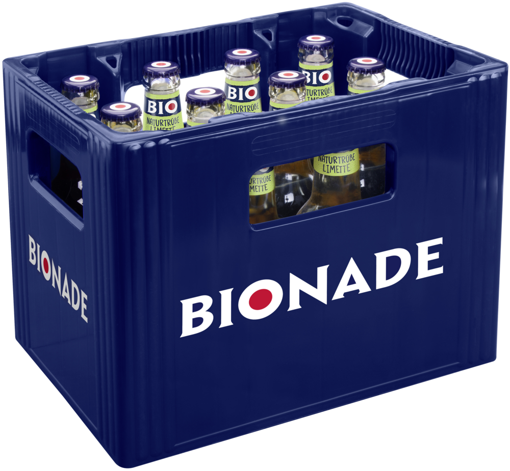 Bionade Limette naturtrüb 12x0,33 (MEHRWEG)
