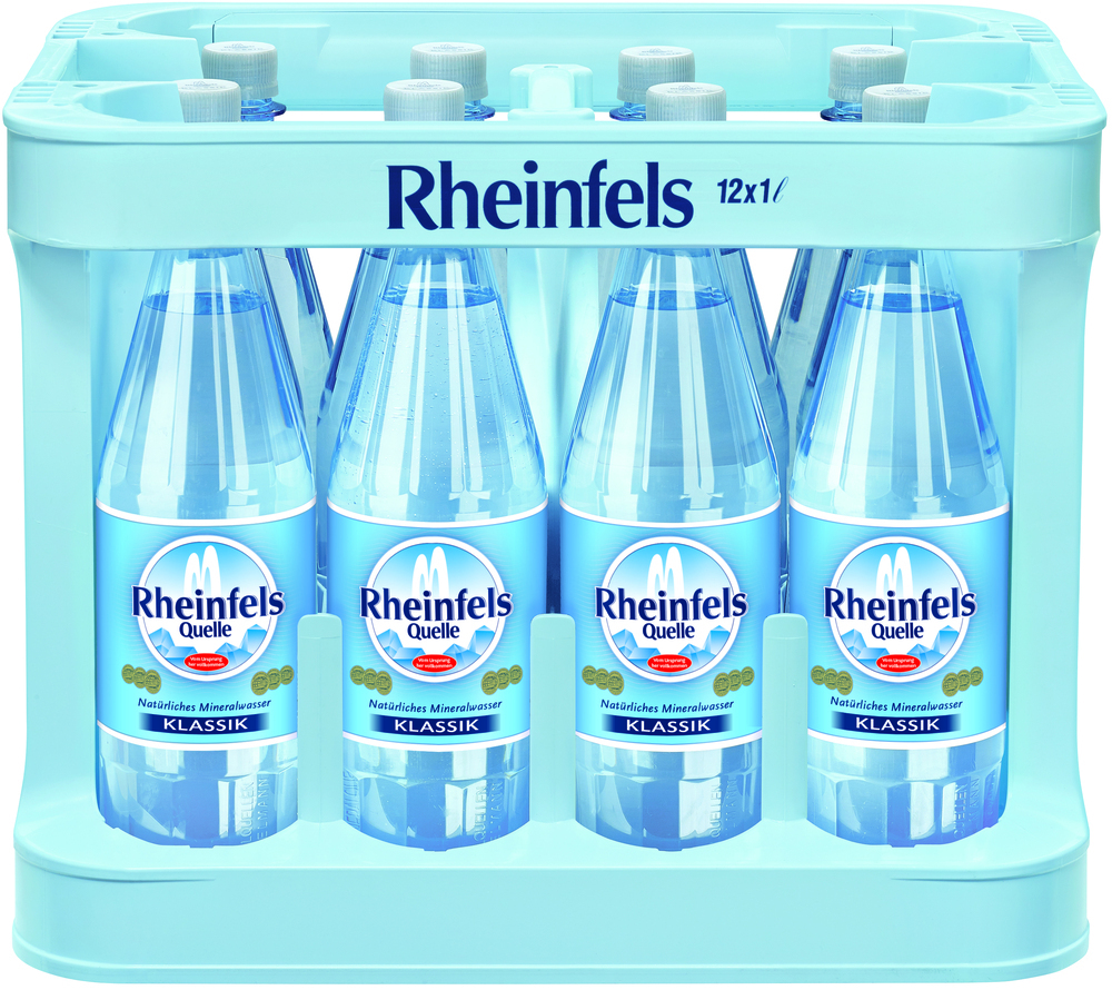Rheinfels Quelle Klassik 12x1,0 MW (MEHRWEG)