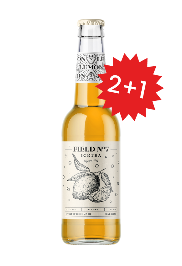 Field No. 7 Ice Tea Lemon Sparkling 24x0,33 (MEHRWEG)