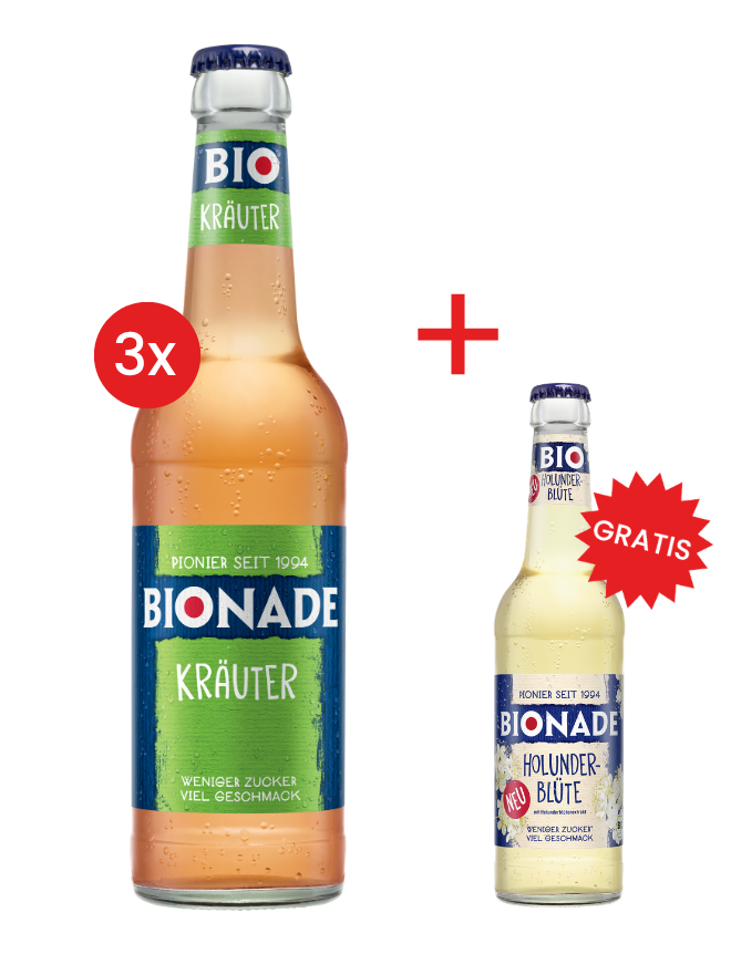 Bionade Kräuter 12x0,33MW (MEHRWEG)