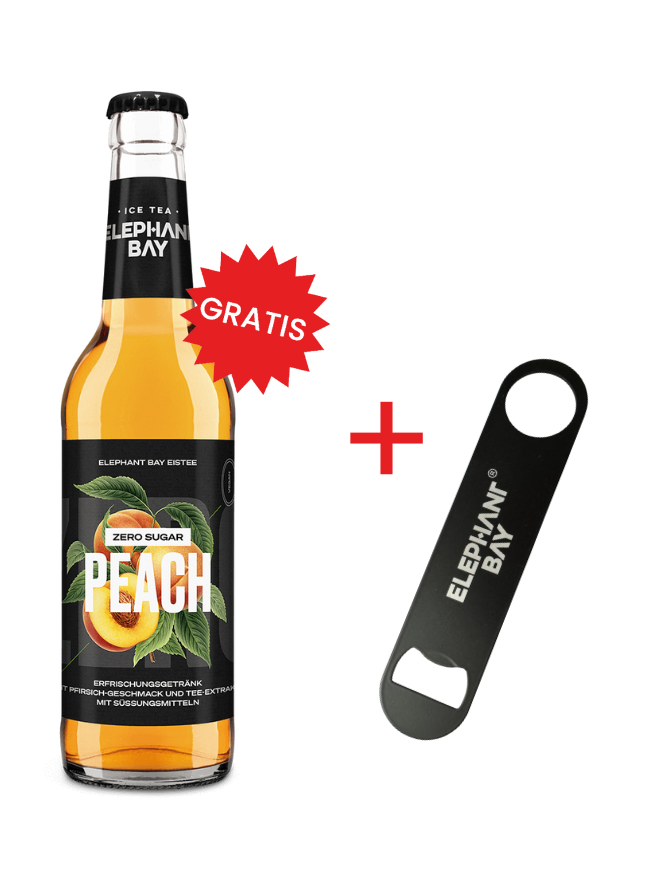 Elephant Bay Ice Tea Peach Zero 20x0,33MW (MEHRWEG) Elephant Bay Ice Tea Peach Zero 20x0,33MW (MEHRWEG)
