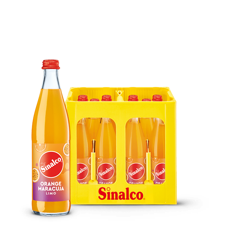 Sinalco Orange-Maracuja 10x0,5 MW (MEHRWEG)