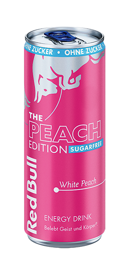 Red Bull The Peach Edion Sugarfree 24x0,25DS (EINWEG)