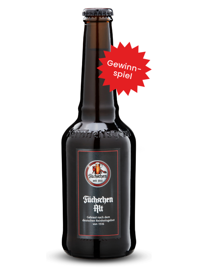 Füchschen Alt Gourmetflasche 20x0,33 MW (MEHRWEG) Füchschen Alt Gourmetflasche 20x0,33 MW (MEHRWEG)