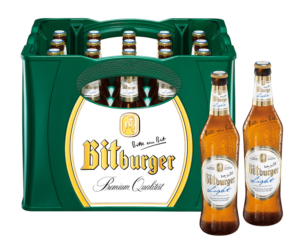 Bitburger Light 20x0,5 (MEHRWEG)