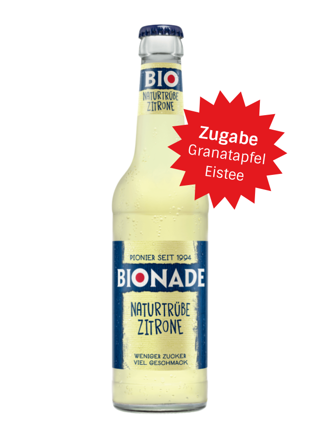 Bionade Zitrone naturtrüb 12x0,33 (MEHRWEG)