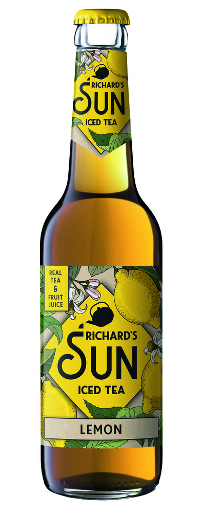 RICHARD´S SUN Iced Tea Lemon 24x0,33 (MEHRWEG)