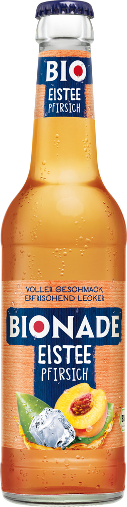 Bionade Eistee Pfirsich 12x0,33MW (MEHRWEG) Bionade Eistee Pfirsich 12x0,33MW (MEHRWEG)