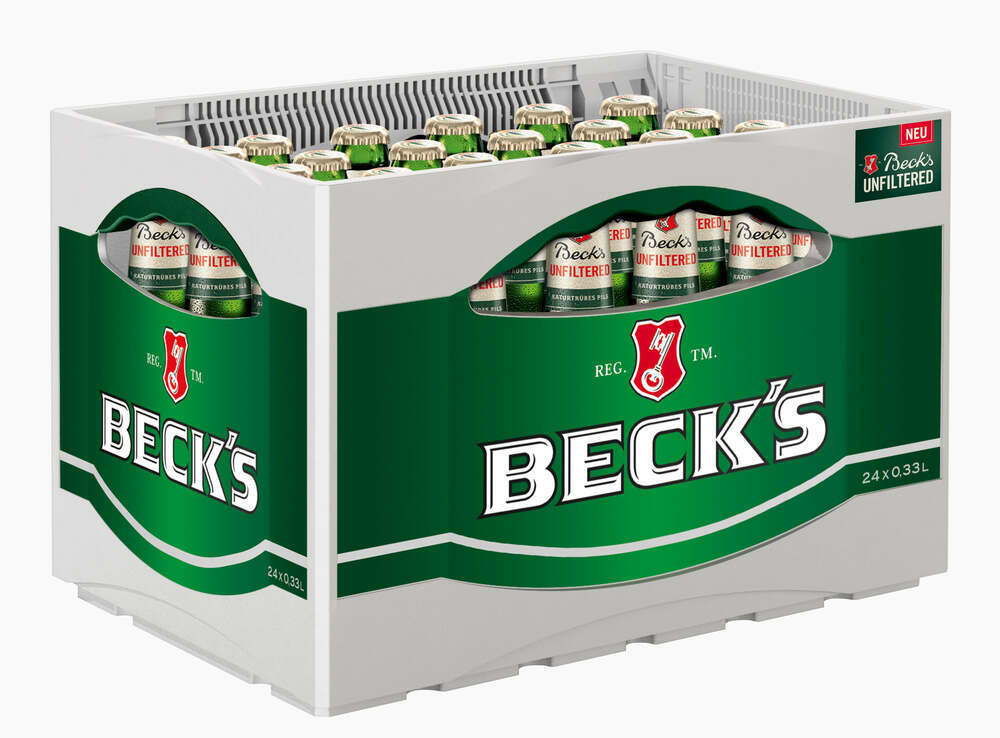Beck's Unfiltered 24x0,33 (MEHRWEG)