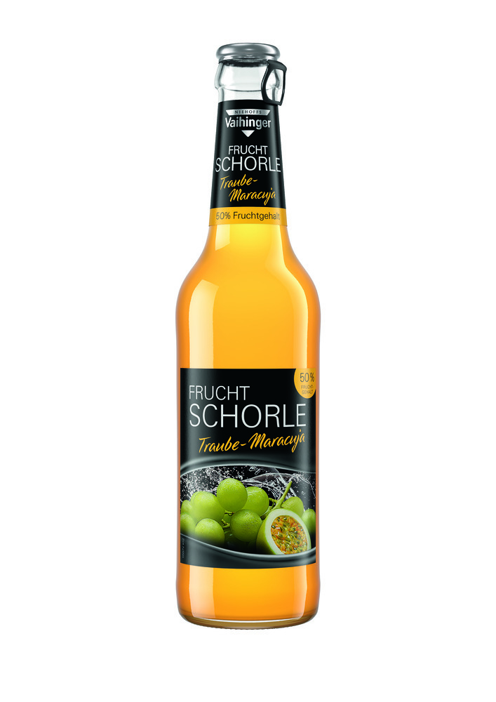 Niehoffs Vaihinger Maracuja-Schorle 24x0,33MW (MEHRWEG)