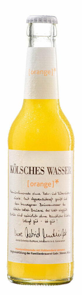 Sünner Kölsches Wasser Orange 24x0,33MW (MEHRWEG)