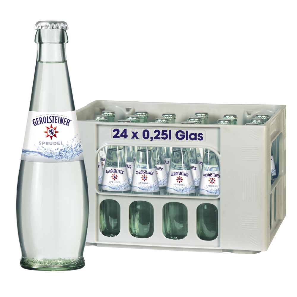 Gerolsteiner Sprudel Gourmet 24x0,25MW (MEHRWEG)