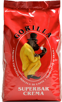 Espresso Gorilla Super Bar Crema 1x1,0 kg