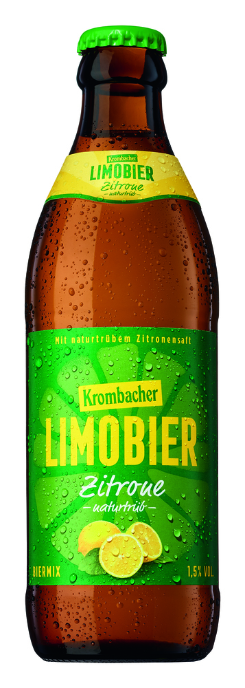 Krombacher Limobier Zitrone 24x0,33 (Mehrweg)